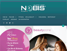 Tablet Screenshot of nobis.al