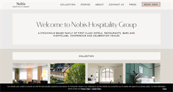 Desktop Screenshot of nobis.se