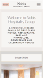Mobile Screenshot of nobis.se